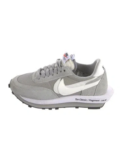 Pre-owned Sacai X Nike Ld Waffle Sf Athletic Sneakers In Gray