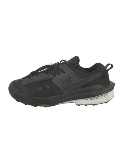 Pre-owned Sacai X Nike Mesh Printed Athletic Sneakers In Black