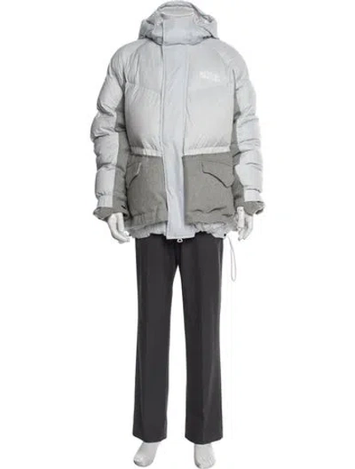 Pre-owned Sacai X Nike Parka In Gray