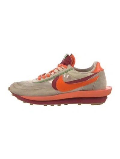 Pre-owned Sacai X Nike X Clot Ld Waffle 'kiss Of Death' Athletic Sneakers In Gray