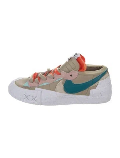 Pre-owned Sacai X Nike X Kaws Blazer Low 'reed Sneakers