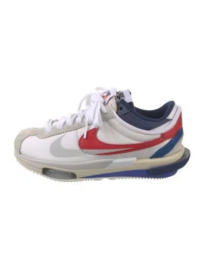 Pre-owned Sacai X Nike Zoom Cortez Sp Athletic Sneakers In Multi