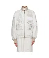 Sacai X Spiewak X Gonz Pilot Jacket In White