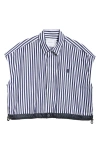 SACAI SACAI X THOMAS MASON MIXED MEDIA TOP