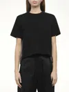 Sacai X Women's Denim X Cotton Jersey T-shirt