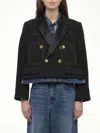 Sacai X Women's Levi's Denim X Matelasse Twill Jacket