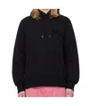 Sacai X Wtaps Hoodie In Black