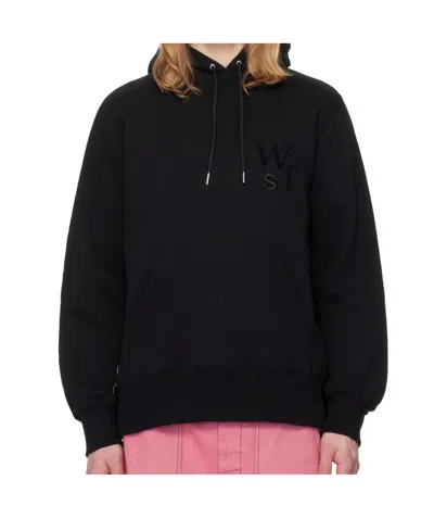 Sacai X Wtaps Hoodie In Black