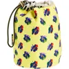 Sacai Zantan Drawstring Bag In Yellow