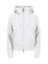 Sacai Zip Sweatshirt In Multi