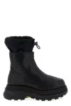 Sacai Zip Up Boots Ankle Boots In Black