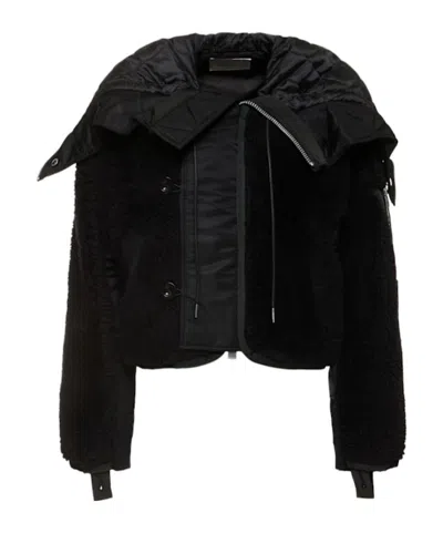 Sacai Zippered Long-sleeved Casual Jacket