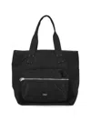 Sacai Double-handle Handbag In Black