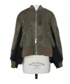 Sacai Zip-up Jacket In Multi