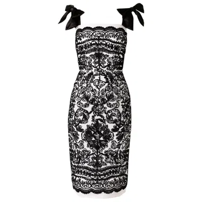 Sacha Drake Women's Black Pica Pica Dress