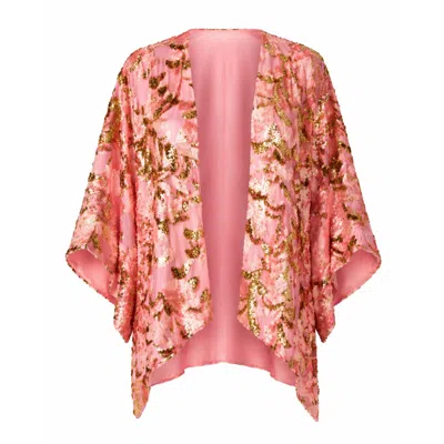 Sacha Drake Women's Blossom Kimono In Pink Gold In Multi