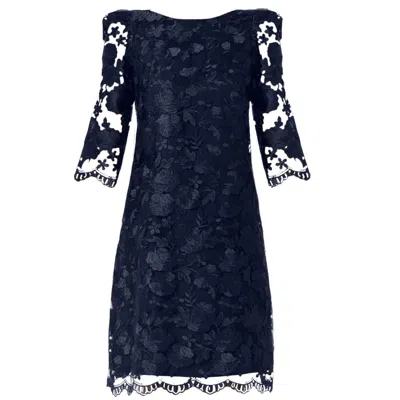 Sacha Drake Women's Blue Layla Shift Dress Navy
