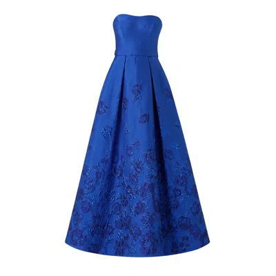 Sacha Drake Women's Blue Pialle Gown In Sapphire
