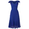 Sacha Drake Women's Blue Sienna Sunset Dress In Marine In Blue