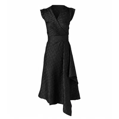 Sacha Drake Women's Crown Wrap Dress In Black