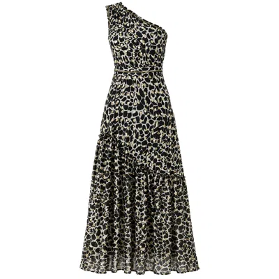 Sacha Drake Women's Daria Maxi Dress In Black Ivory Gold In Multi