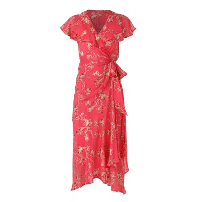 Sacha Drake Women's Eleanor Wrap Dress In Pink Floral