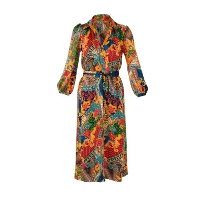 Sacha Drake Women's Eudora Shirtmaker Dress In Multi
