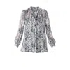 Sacha Drake Women's Florentine Blouse In Blue