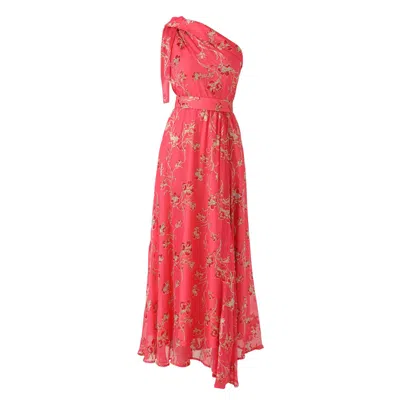 Sacha Drake Women's Francesca Maxi Dress In Pink Floral In Red