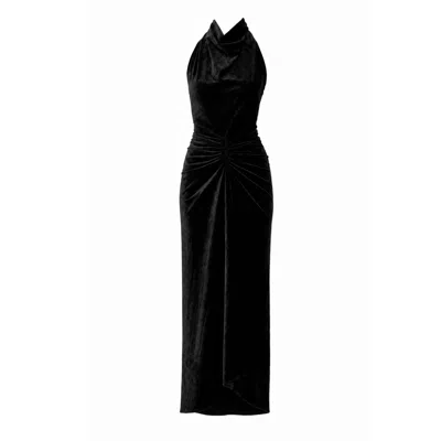 Sacha Drake Women's Lavish Cowl Dress In Black