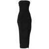 Sacha Drake Women's Merle Strapless Maxi Dress In Black Lurex