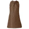 Sacha Drake Women's Neutrals / Brown Jolie Shift Dress In Brown