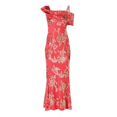 Sacha Drake Women's Pink Aurelius Dress In Multi