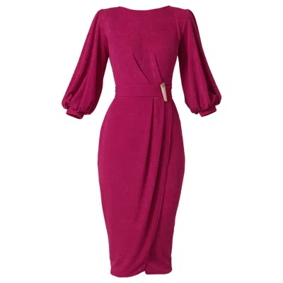 Sacha Drake Women's Pink Nicole Dress In Raspberry