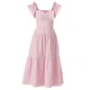 Sacha Drake Women's Pink / Purple Pink Gallah Maxi Dress In Pink/purple