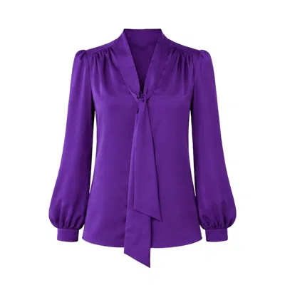 Sacha Drake Women's Purple Prudence Blouse In Violet
