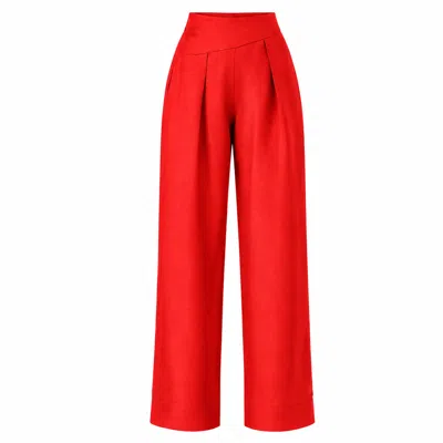 Sacha Drake Women's Red Corfu Pant In Fire