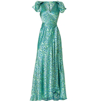 Sacha Drake Women's Siren Sea Maxi Wrap In Green