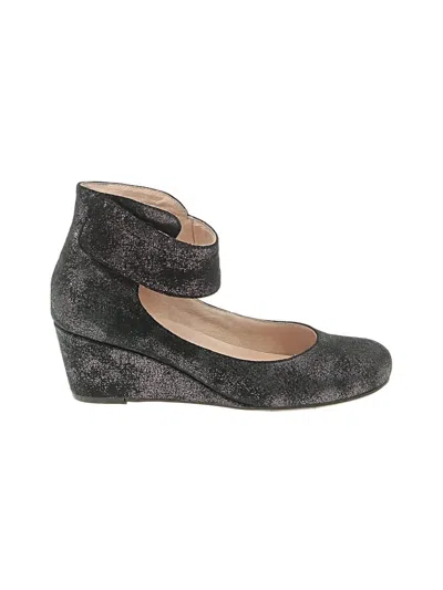 Pre-owned Sacha London Wedges In Black