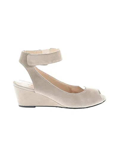 Pre-owned Sacha London Wedges In Gray