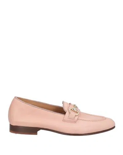 Sachet Woman Loafers Blush Size 6 Leather In Pink