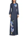 Sachin & Babi Alex Gown In Blue