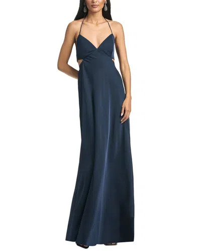 Sachin & Babi Alexandra Gown In Blue