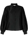 Sachin & Babi Astor Satin-finish Shirt In Black