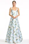 Sachin & Babi Aurora Gown In Blue