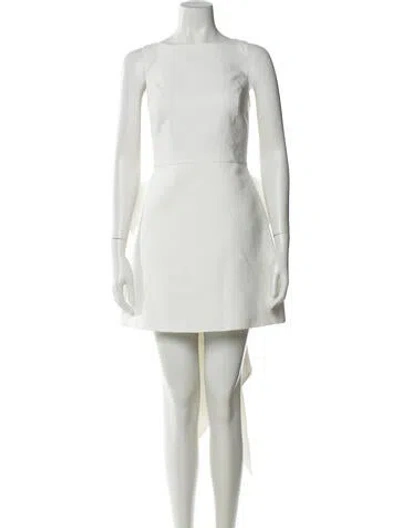 Pre-owned Sachin & Babi Bateau Neckline Mini Dress W/ Tags In Neutral