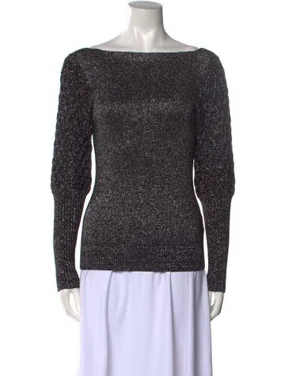 Pre-owned Sachin & Babi Bateau Neckline Sweater In Multi