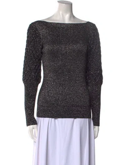 Pre-owned Sachin & Babi Bateau Neckline Sweater In Multi