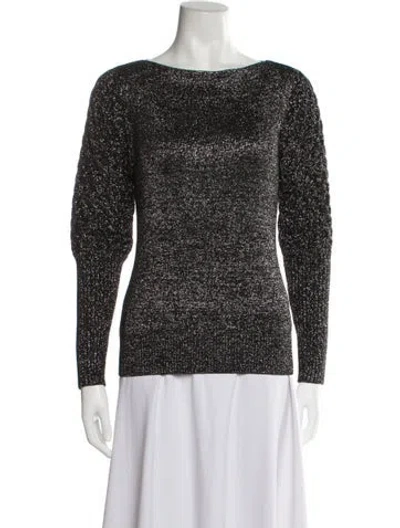 Pre-owned Sachin & Babi Bateau Neckline Sweater In Multi