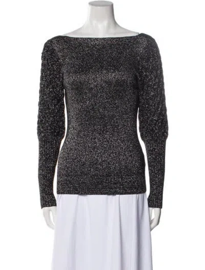 Pre-owned Sachin & Babi Bateau Neckline Sweater In Multi